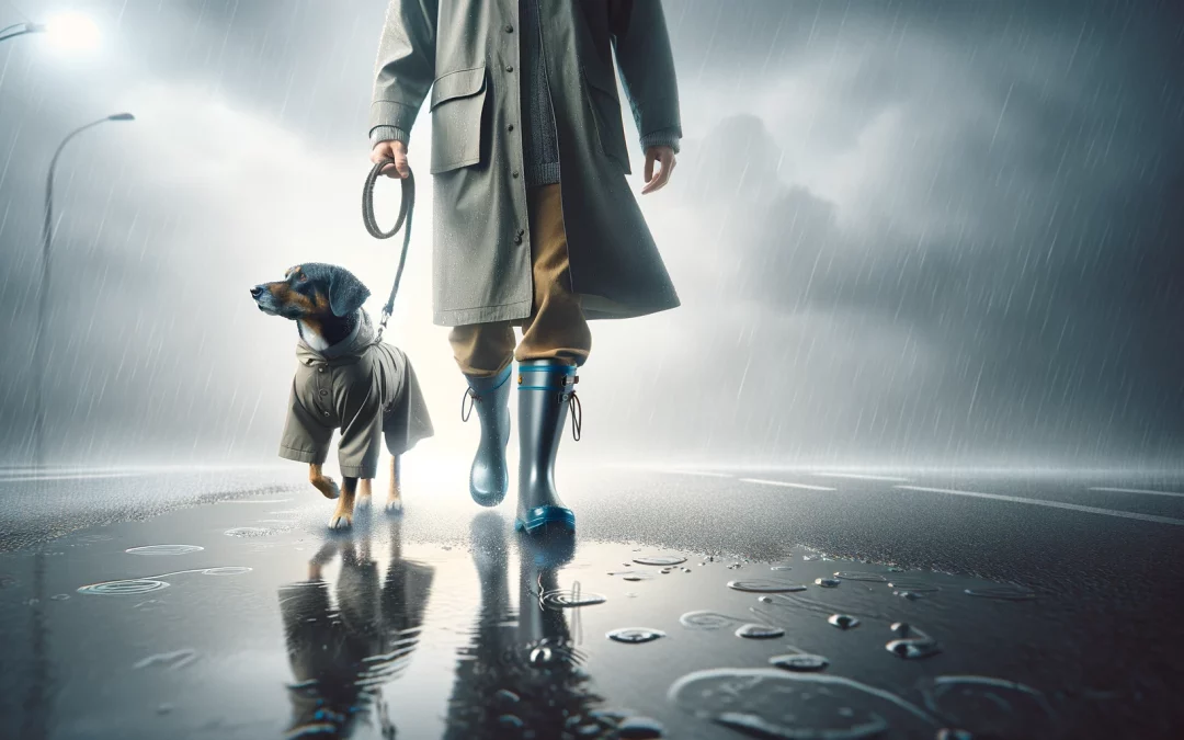 Votre chien a-t-il besoin d’un manteau de pluie?
