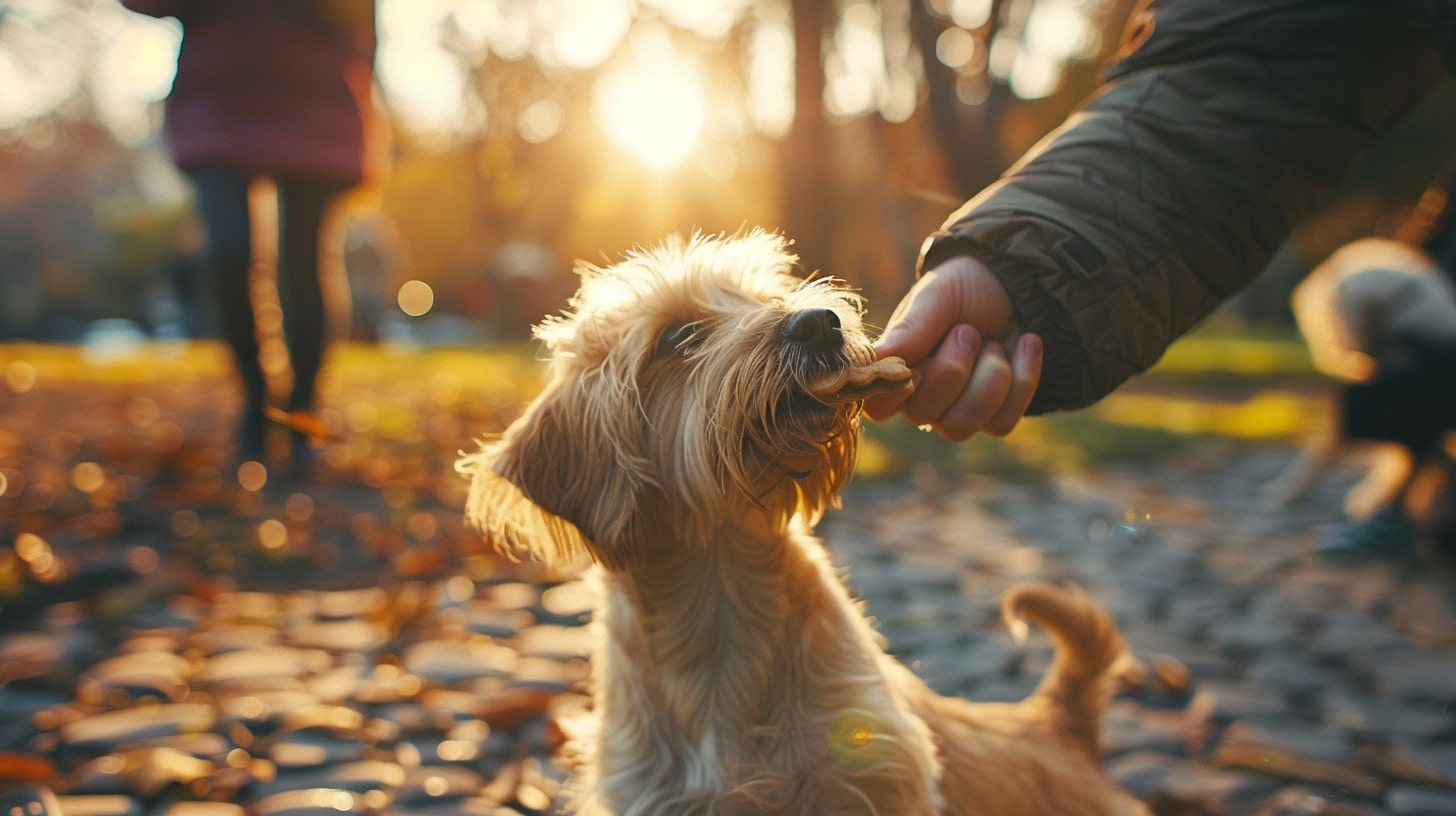 Renforcer les comportement désiré est important pour bien socialiser son chiot