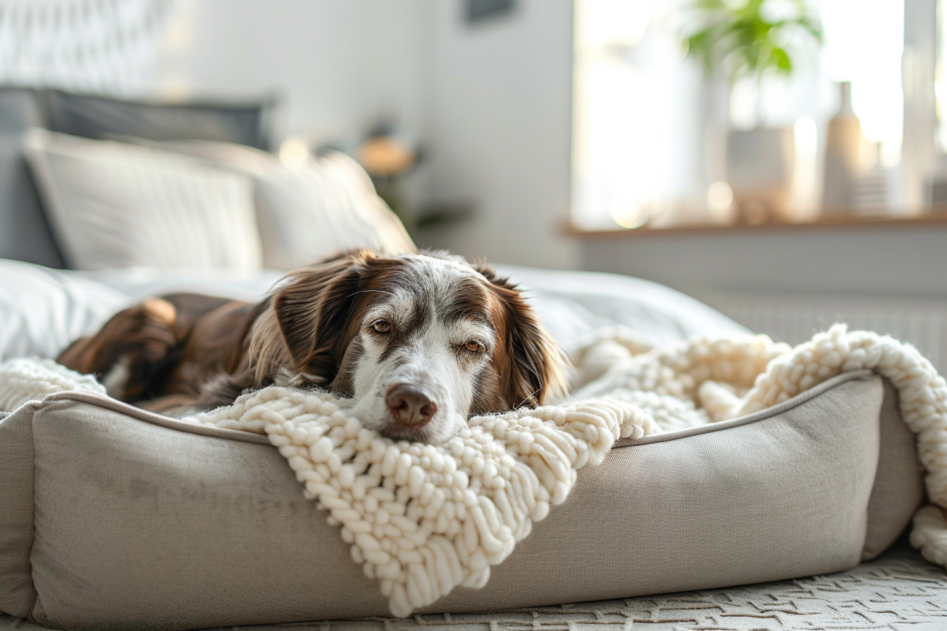 panier confortable pour chien