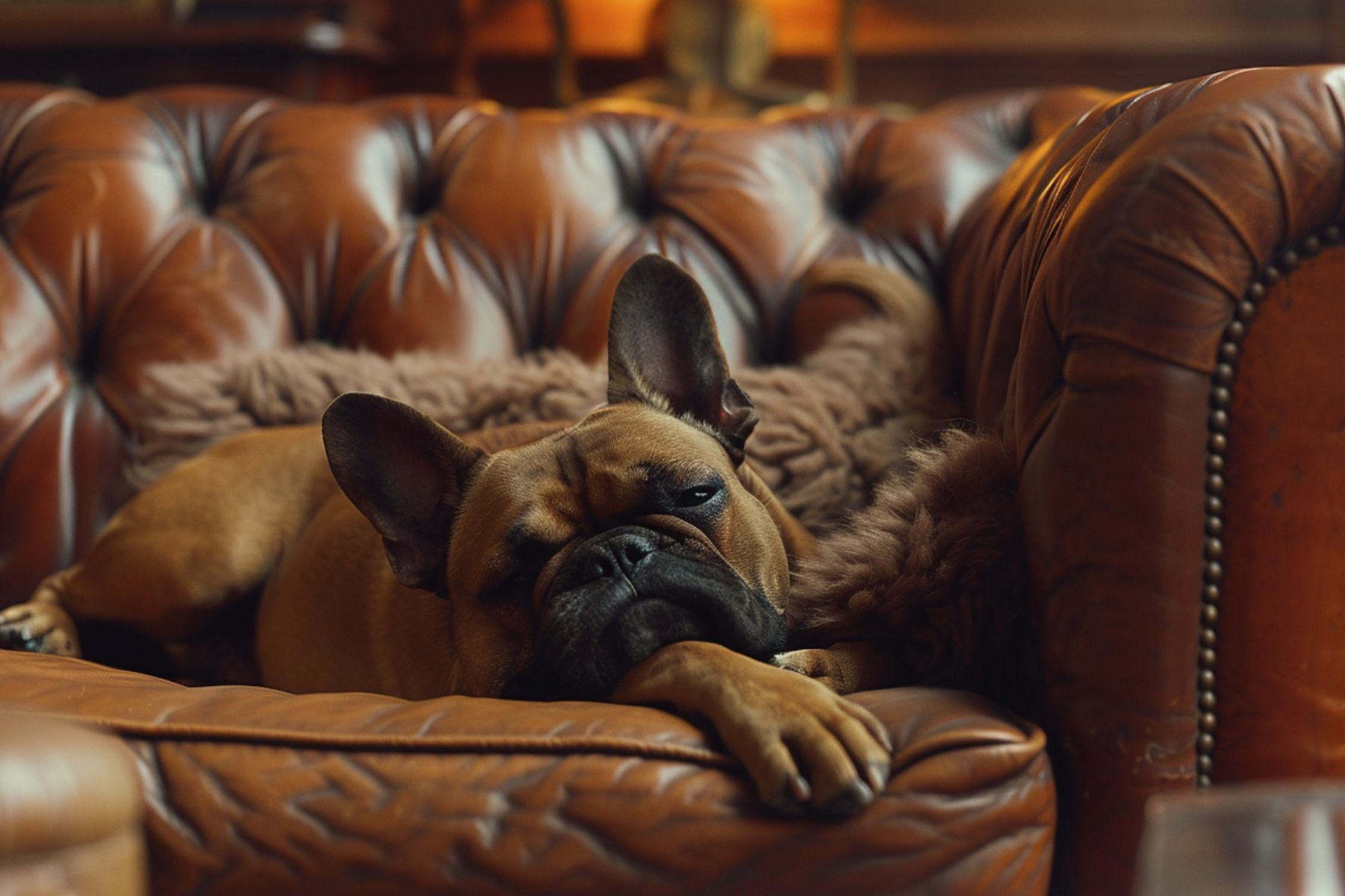 Le bouledogue français un chien au tempérament tranquille