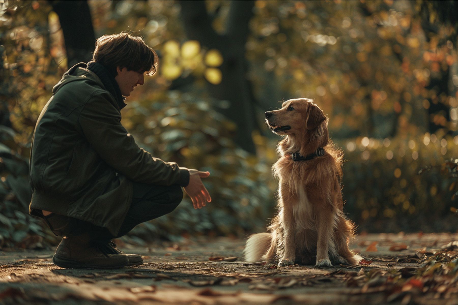 Recherche de contact avec un chien