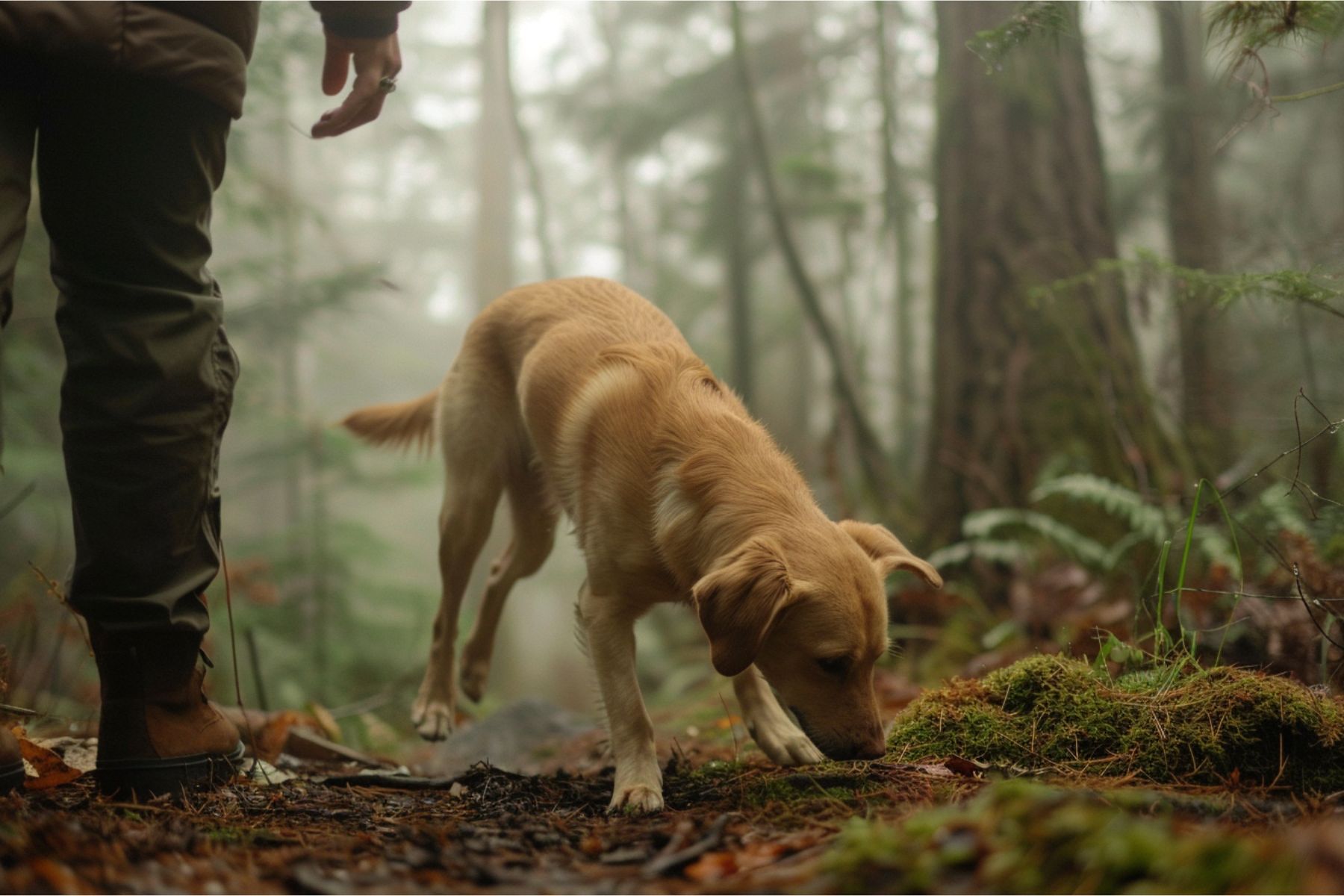 renifler les odeurs fait partie du bien-etre des chiens