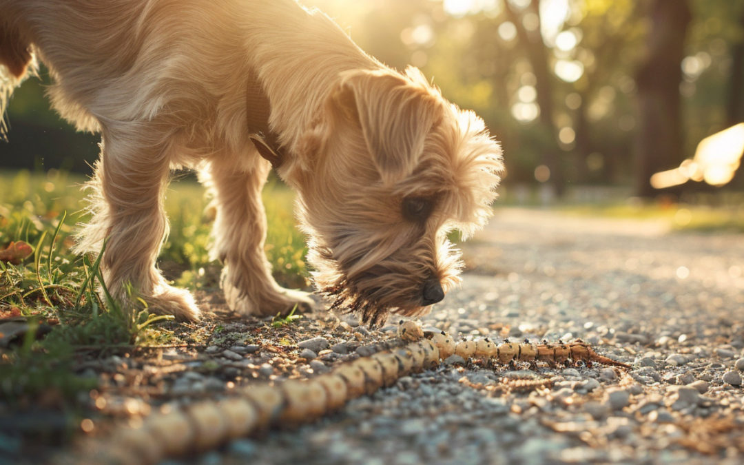 Votre chien a touché des chenilles processionnaires : que faire ?